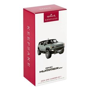 Hallmark Keepsake Christmas Ornament 2023, 2024 GMC Hummer EV 2023 Metal